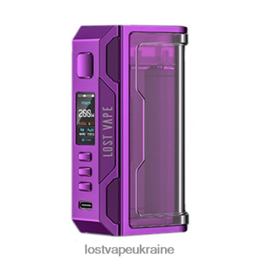 Lost Vape Thelema quest 200w мод фіолетовий/прозорий - Lost Vape Review D6822N187